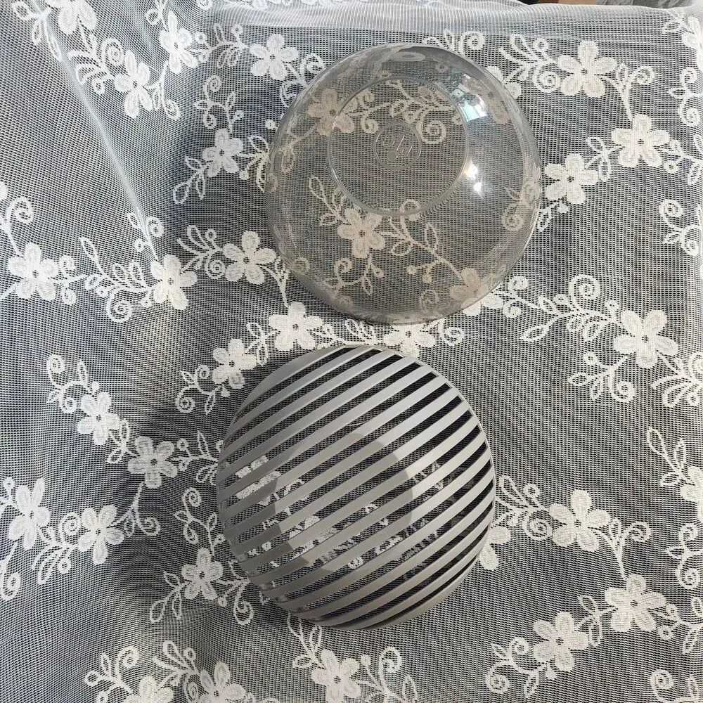 Pampered Chef Salad Cutting Bowl Set with Packaged utensils